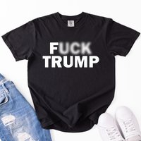F Trump Blurry Logo Comfort Colors T-Shirt