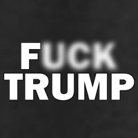 F Trump Blurry Logo Comfort Colors T-Shirt