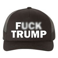 F Trump Blurry Logo Yupoong Adult 5-Panel Trucker Hat