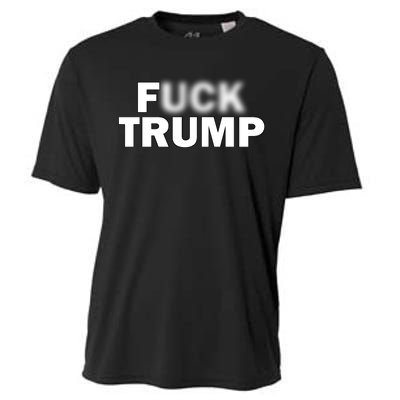 F Trump Blurry Logo Cooling Performance Crew T-Shirt