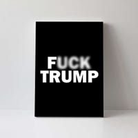 F Trump Blurry Logo Canvas