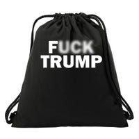 F Trump Blurry Logo Drawstring Bag