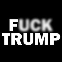 F Trump Blurry Logo Flatbill Hat