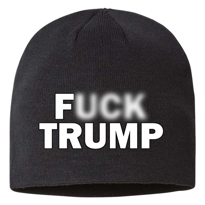 F Trump Blurry Logo Sustainable Beanie