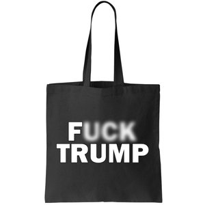 F Trump Blurry Logo Tote Bag