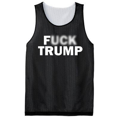 F Trump Blurry Logo Mesh Reversible Basketball Jersey Tank