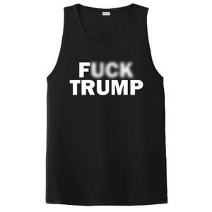 F Trump Blurry Logo PosiCharge Competitor Tank