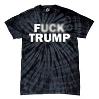 F Trump Blurry Logo Tie-Dye T-Shirt