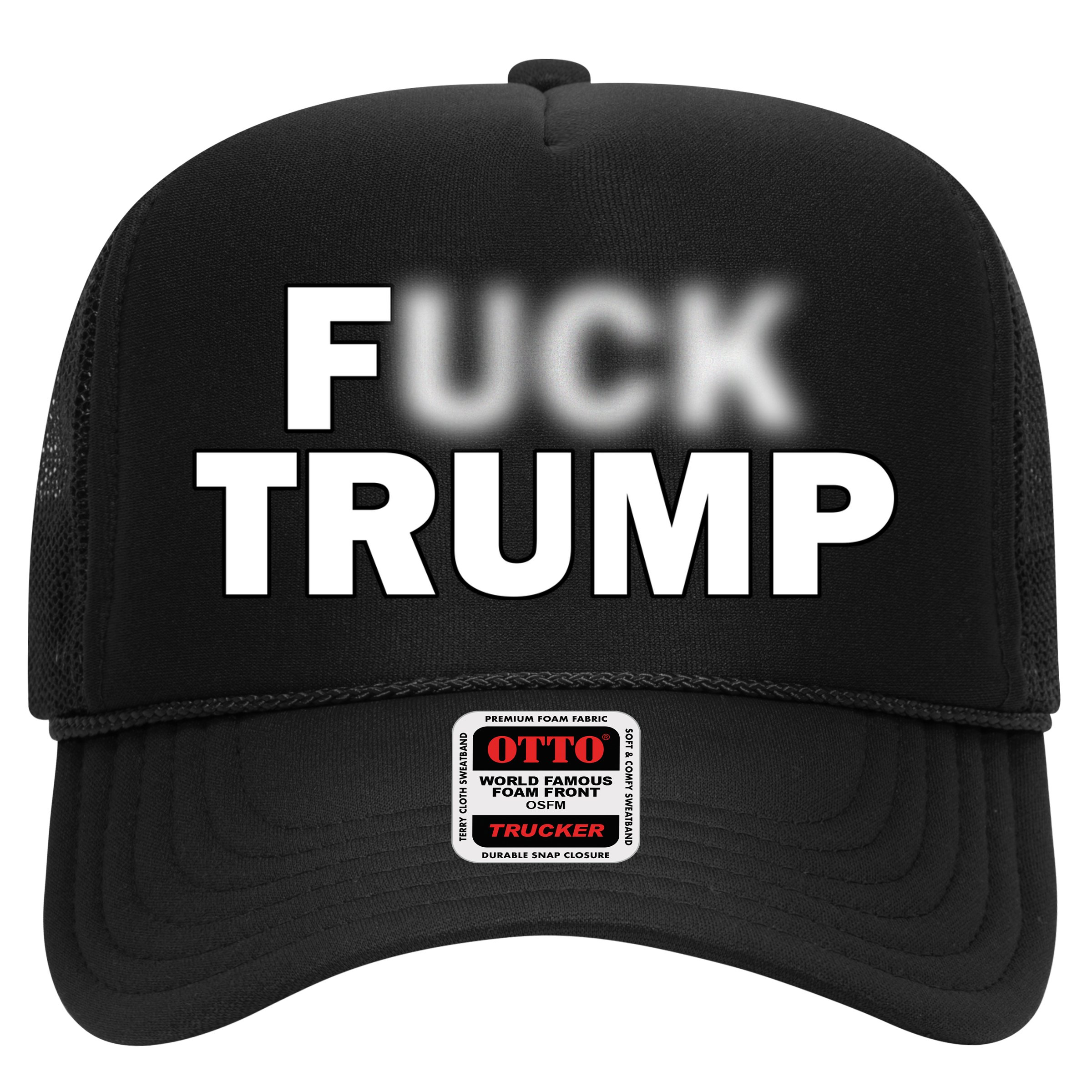F Trump Blurry Logo Hat