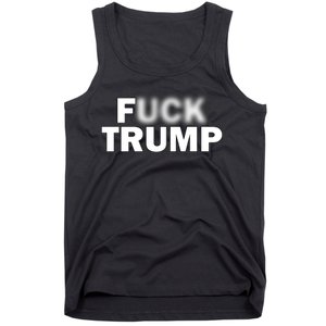 F Trump Blurry Logo Tank Top