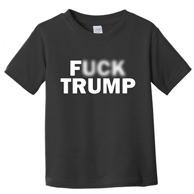 F Trump Blurry Logo Toddler T-Shirt