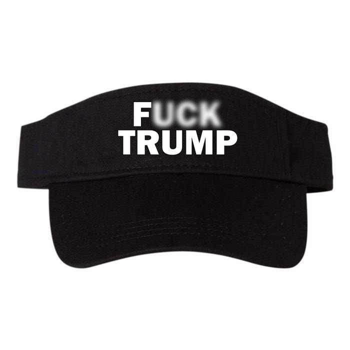 F Trump Blurry Logo Valucap Bio-Washed Visor