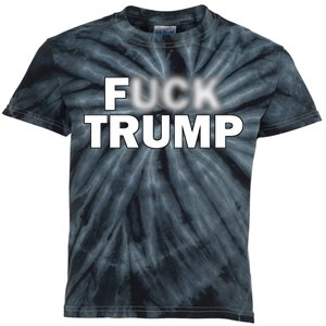 F Trump Blurry Logo Kids Tie-Dye T-Shirt