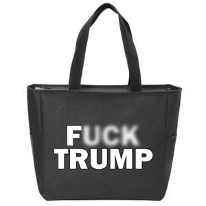 F Trump Blurry Logo Zip Tote Bag