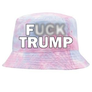 F Trump Blurry Logo Tie-Dyed Bucket Hat