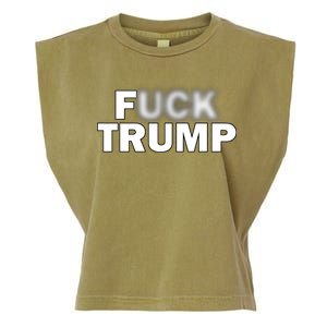 F Trump Blurry Logo Garment-Dyed Women's Muscle Tee