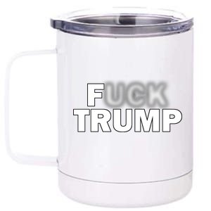 F Trump Blurry Logo 12 oz Stainless Steel Tumbler Cup