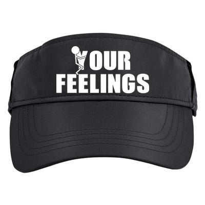 F Your Feelings Adult Drive Performance Visor