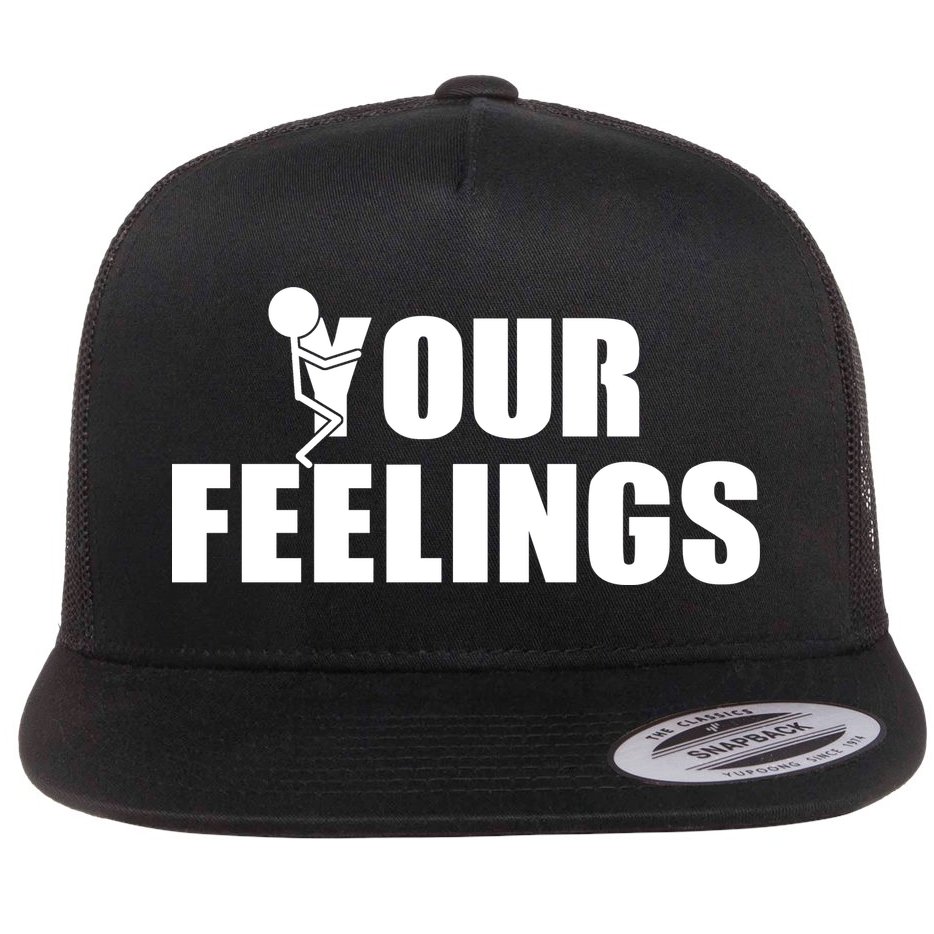 F Your Feelings Flat Bill Trucker Hat