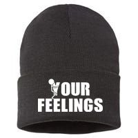 F Your Feelings Sustainable Knit Beanie