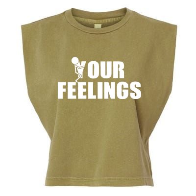 F Your Feelings Garment-Dyed Women's Muscle Tee