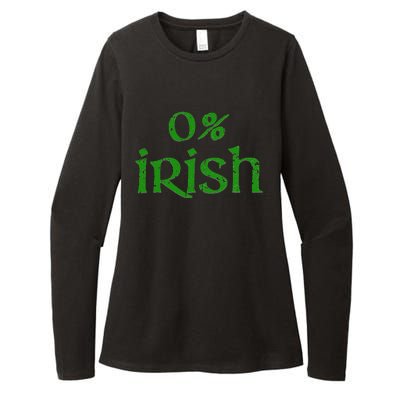 Funny 0 Irish For Saint Patrick's Day Womens CVC Long Sleeve Shirt