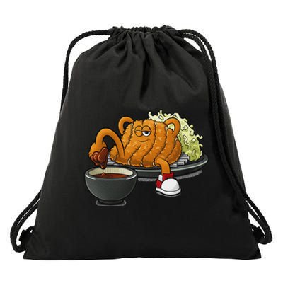 Fudes! 001 Kosuke The Katsu Character Drawstring Bag