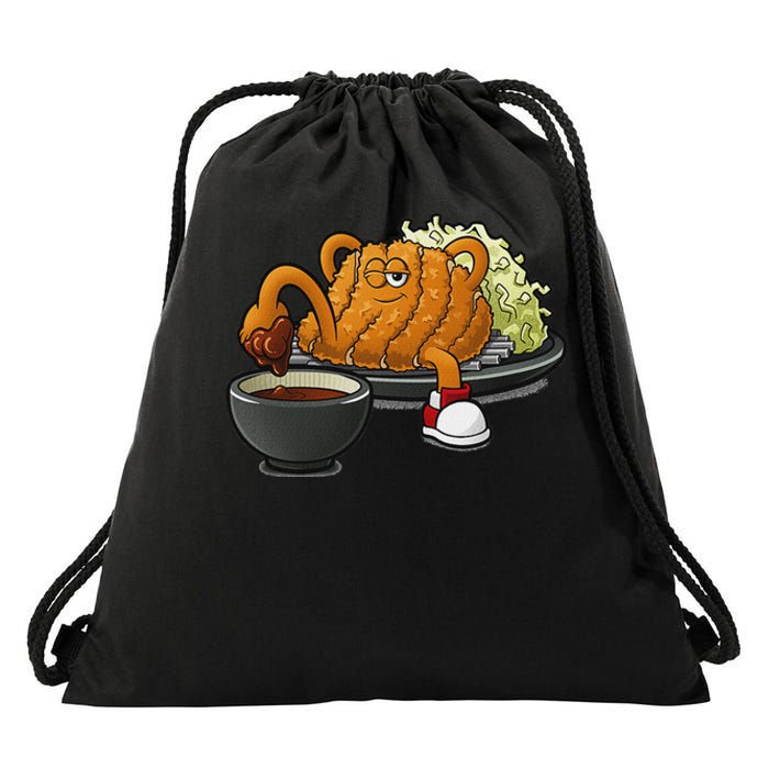 Fudes! 001 Kosuke The Katsu Character Drawstring Bag