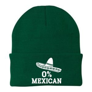 Funny 0 Mexican With Sombrero For Cinco De Mayo Costume Knit Cap Winter Beanie