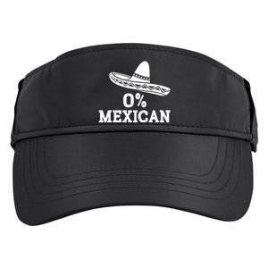 Funny 0 Mexican With Sombrero For Cinco De Mayo Costume Adult Drive Performance Visor