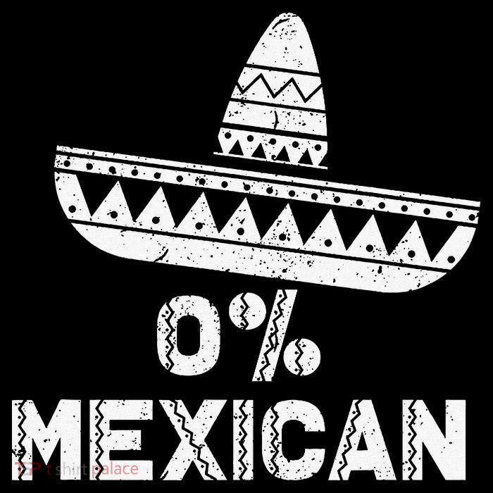 Funny 0 Mexican With Sombrero For Cinco De Mayo Sustainable Bucket Hat