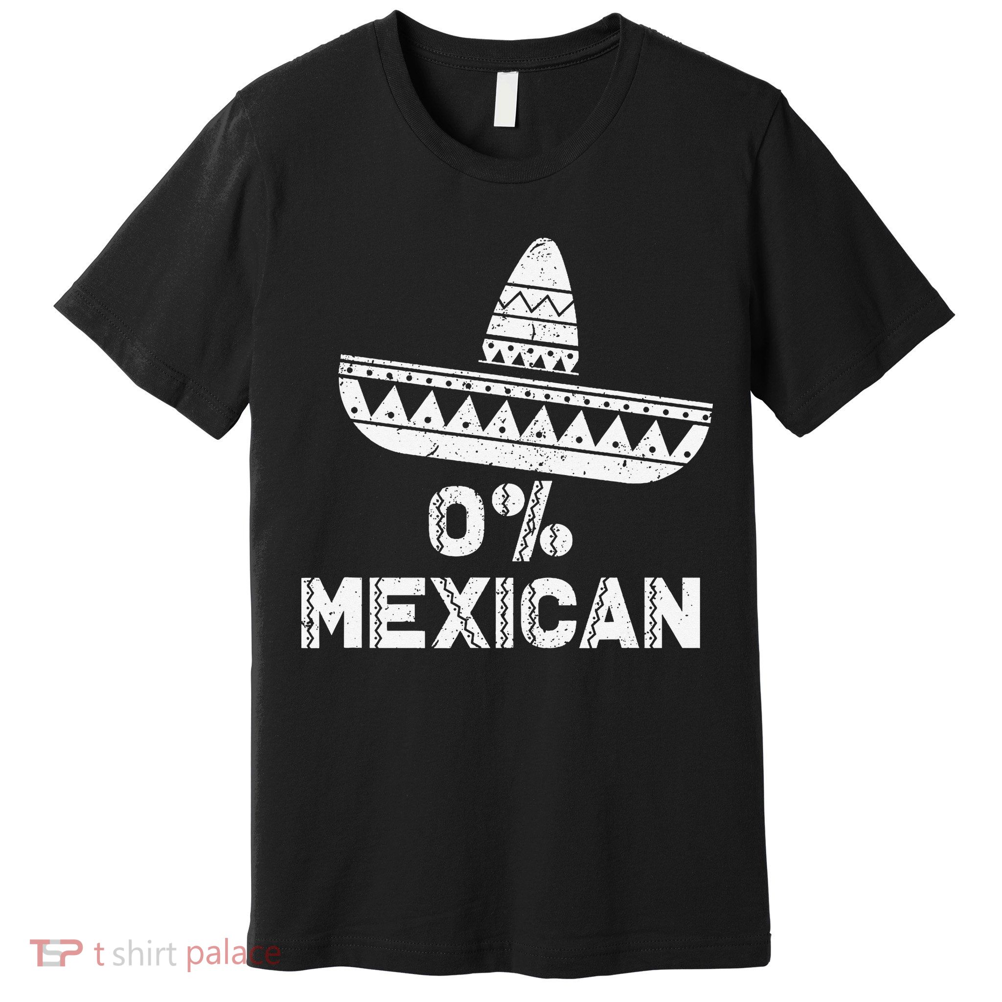 Funny 0 Mexican With Sombrero For Cinco De Mayo Premium T-Shirt