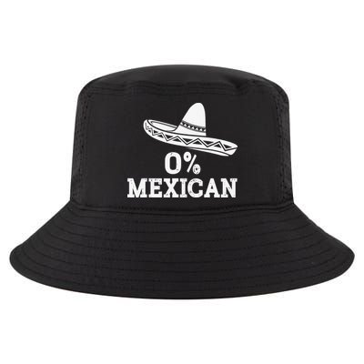 Funny 0 Mexican With Sombrero For Cinco De Mayo Cool Comfort Performance Bucket Hat