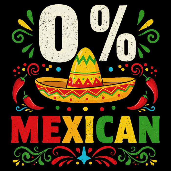 Funny 0 Percent Mexican Fiesta Mexico Party Cinco De Mayo Toddler Sweatshirt