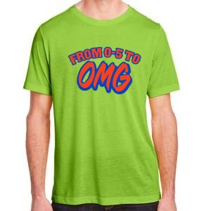 From 0.5 To Omg New York Adult ChromaSoft Performance T-Shirt