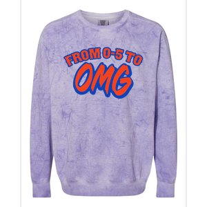 From 0.5 To Omg New York Colorblast Crewneck Sweatshirt