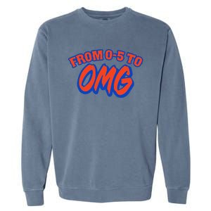 From 0.5 To Omg New York Garment-Dyed Sweatshirt