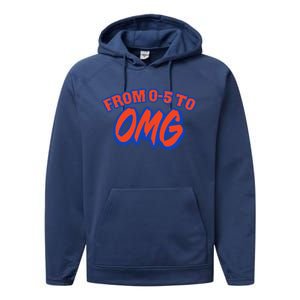 From 0.5 To Omg New York Performance Fleece Hoodie