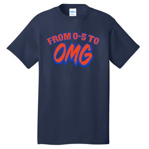 From 0.5 To Omg New York Tall T-Shirt