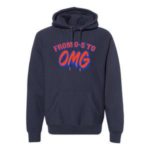 From 0.5 To Omg New York Premium Hoodie