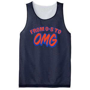 From 0.5 To Omg New York Mesh Reversible Basketball Jersey Tank