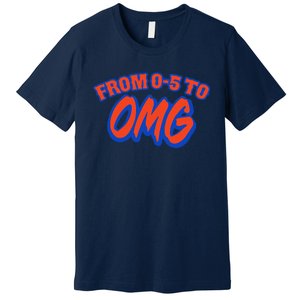 From 0.5 To Omg New York Premium T-Shirt