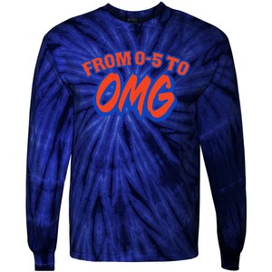 From 0.5 To Omg New York Tie-Dye Long Sleeve Shirt