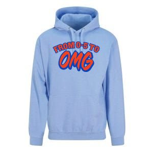 From 0.5 To Omg New York Unisex Surf Hoodie