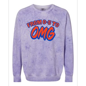 From 05 To Omg New York Colorblast Crewneck Sweatshirt