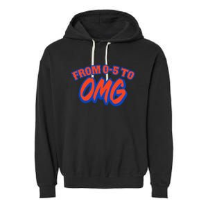 From 05 To Omg New York Garment-Dyed Fleece Hoodie