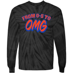 From 05 To Omg New York Tie-Dye Long Sleeve Shirt