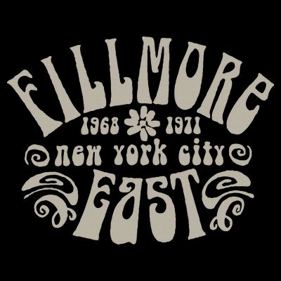Fillmore 1968 1971 New York City East Embody Peace & Love T-Shirt