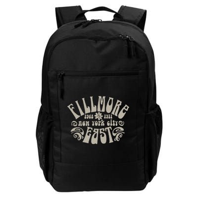 Fillmore 1968 1971 New York City East Embody Peace & Love Backpack