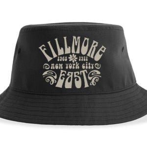 Fillmore 1968 1971 New York City East Embody Peace & Love Sustainable Bucket Hat